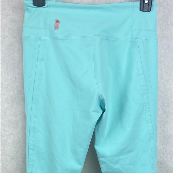 Zella Girl Aqua Workout Leggings XL/TG (14/16) - Picture 4 of 10